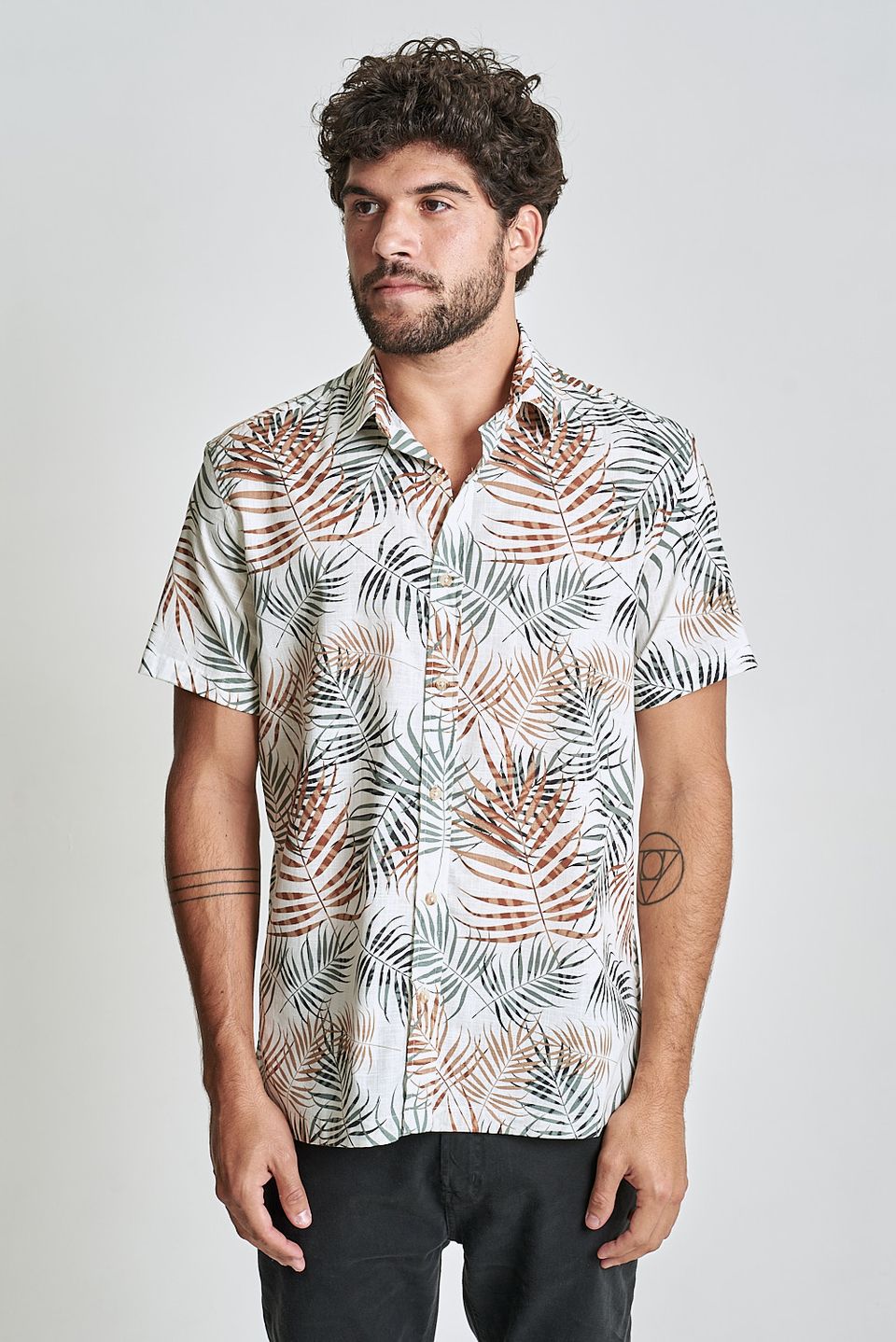 Camisa Laces Natural