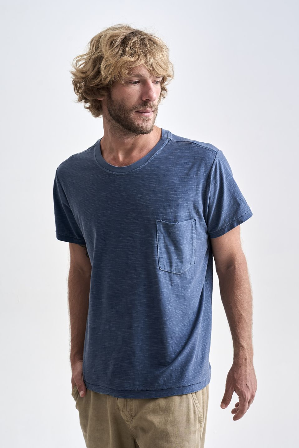 Camiseta Flamê Tatajuba Stone Azul Midnight