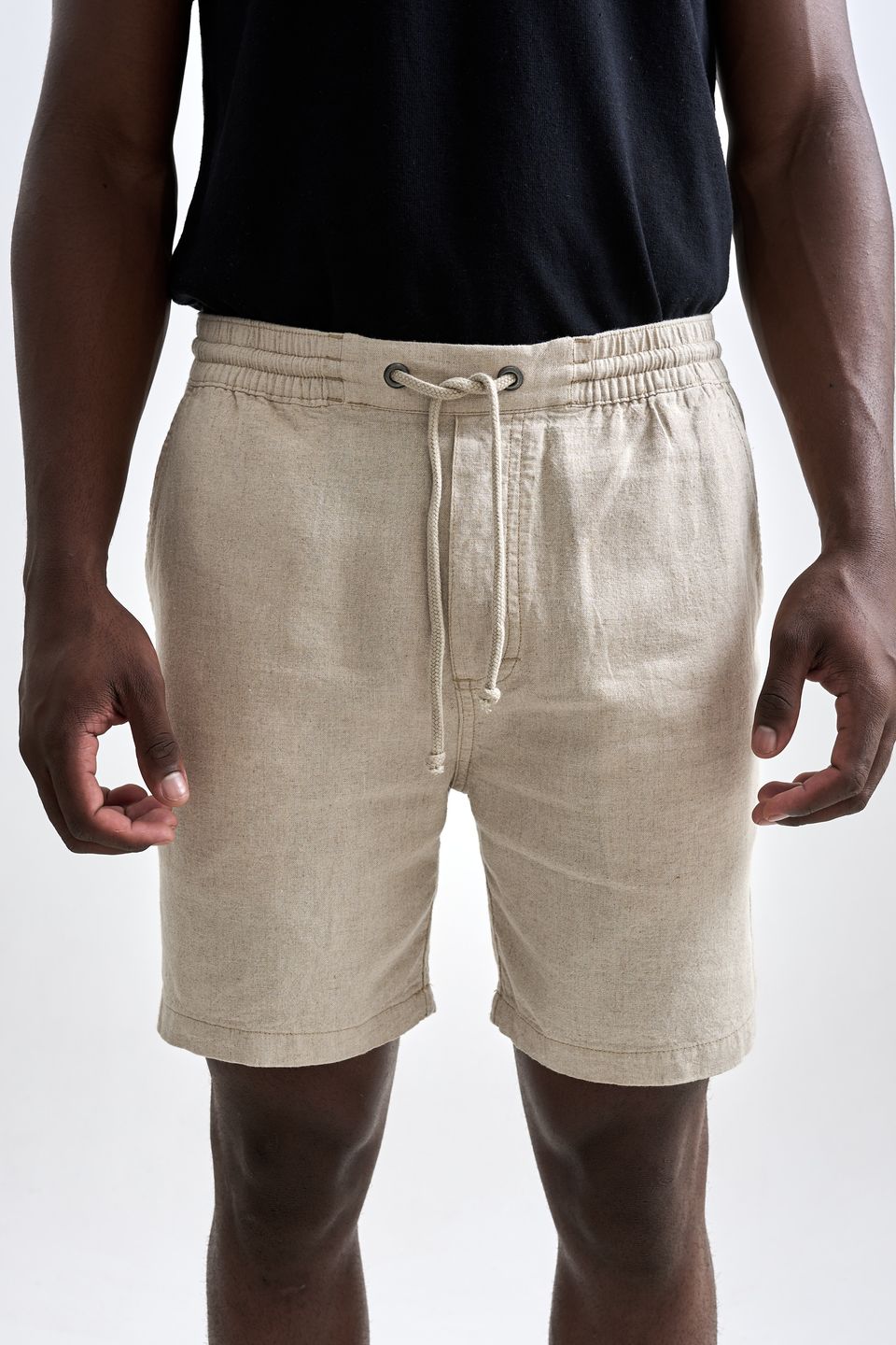 Shorts Linen Madeira Natural