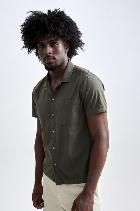 Camisa de Manga Curta Rhodes Verde — Austral