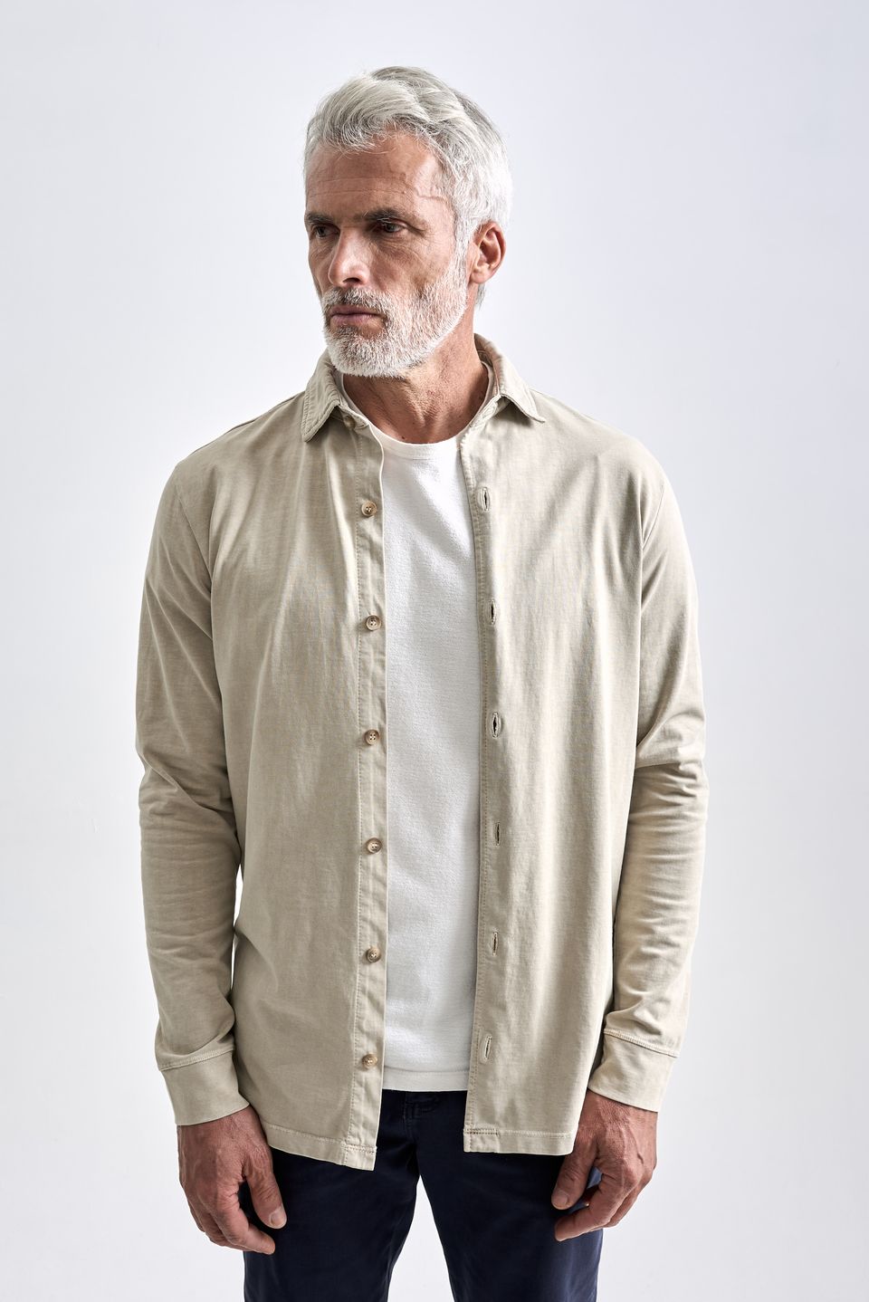 Camisa Stoned Classic Bege