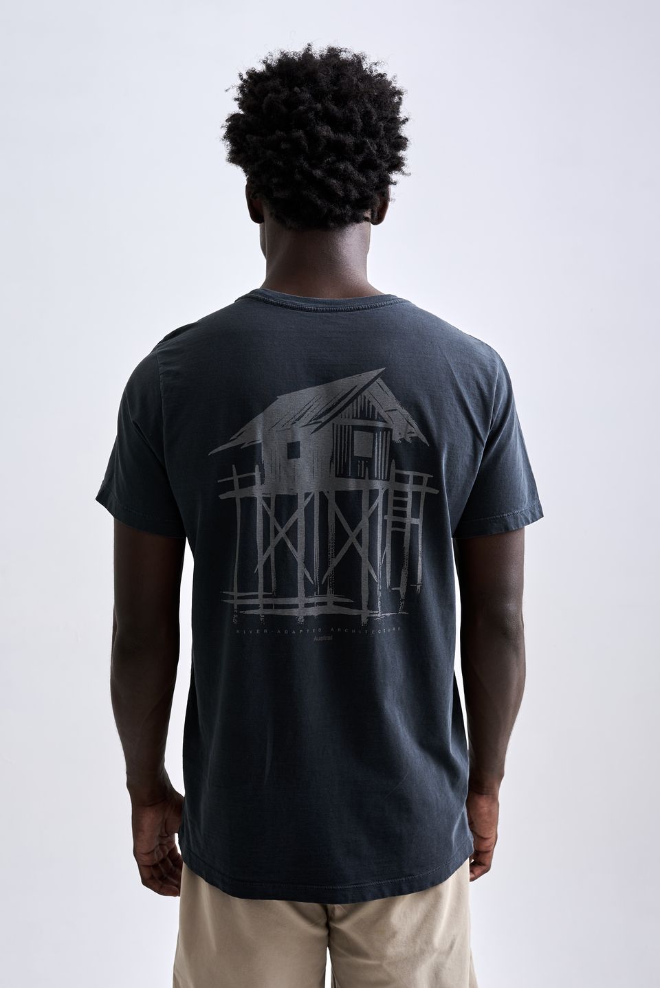 Camiseta Adapt Stone Preto Old