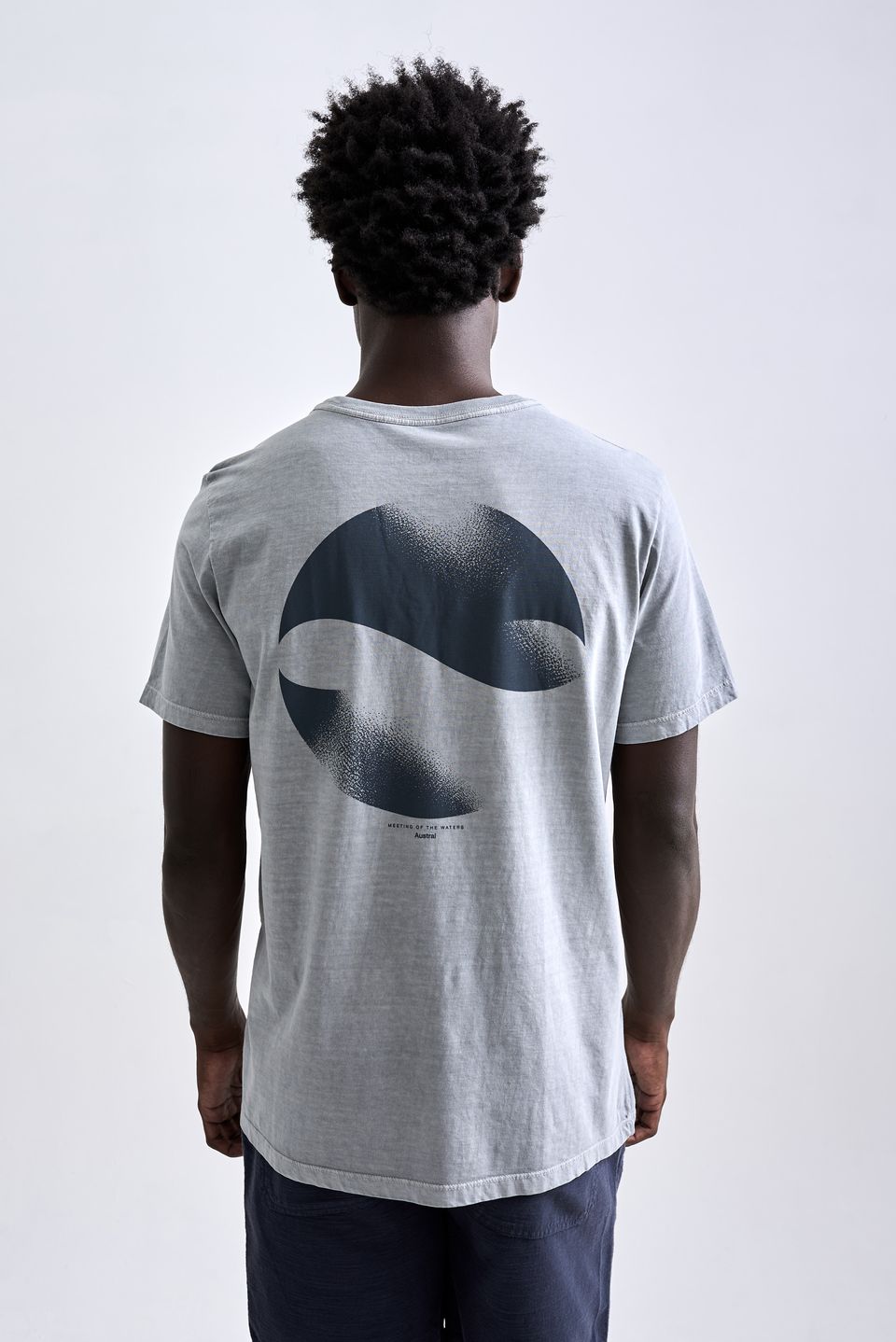 Camiseta Meet Stone Cinza Claro