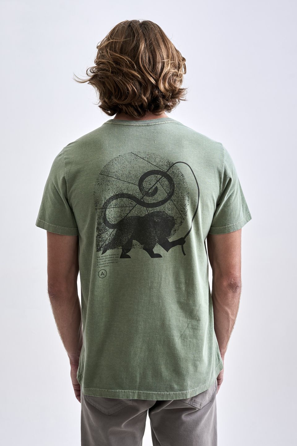 Camiseta Sagui Stone Verde Claro