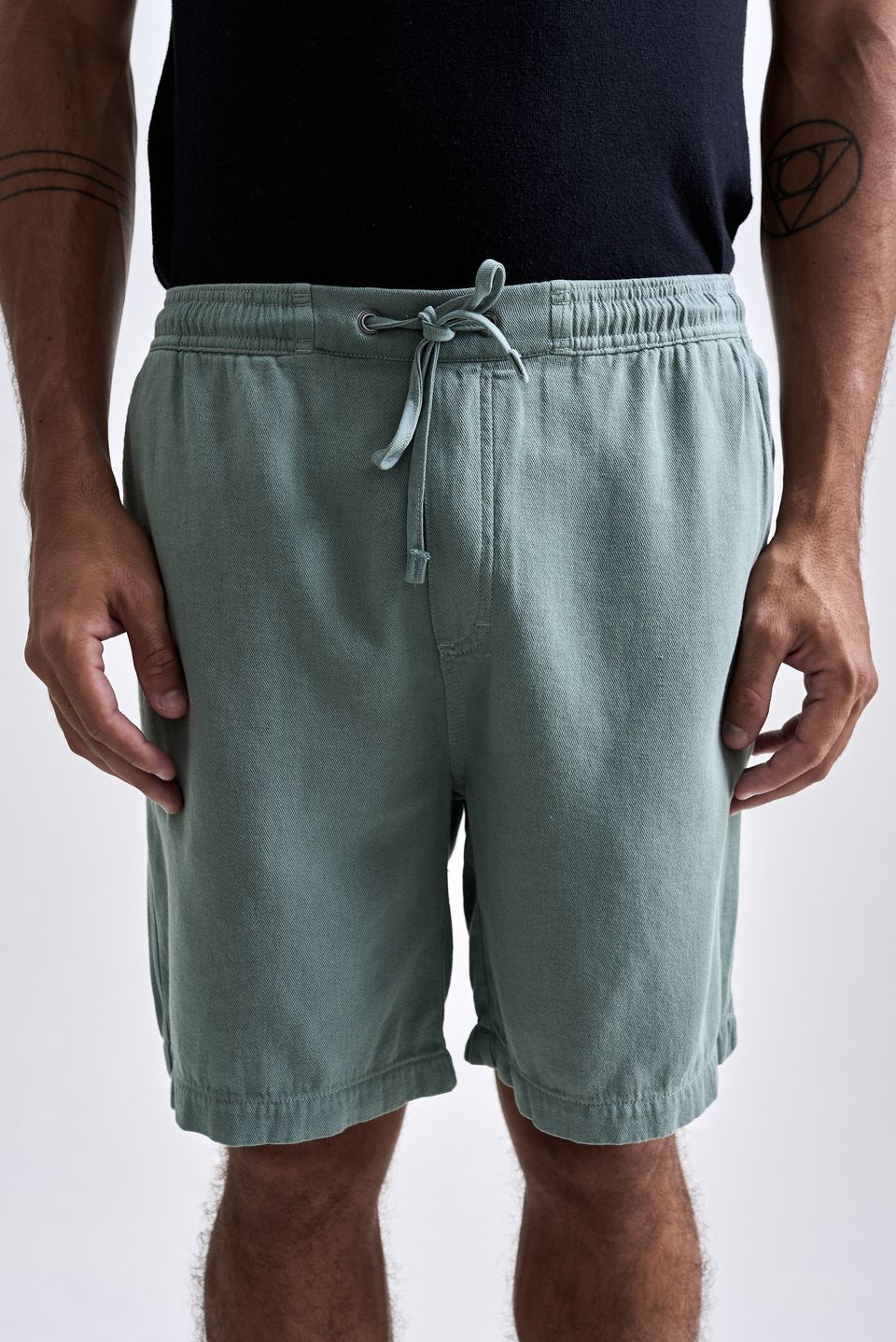 Shorts Linen Caraiva Stoned Verde