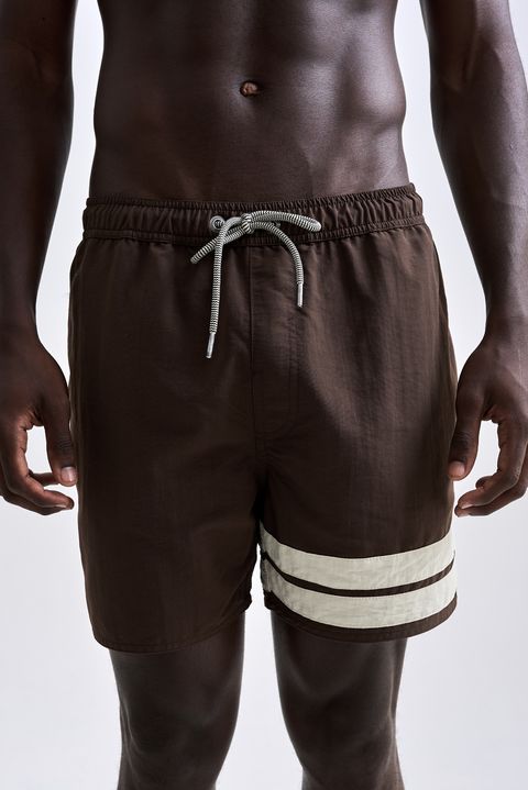 Swimshorts Jamaica Stripes Marrom — Austral