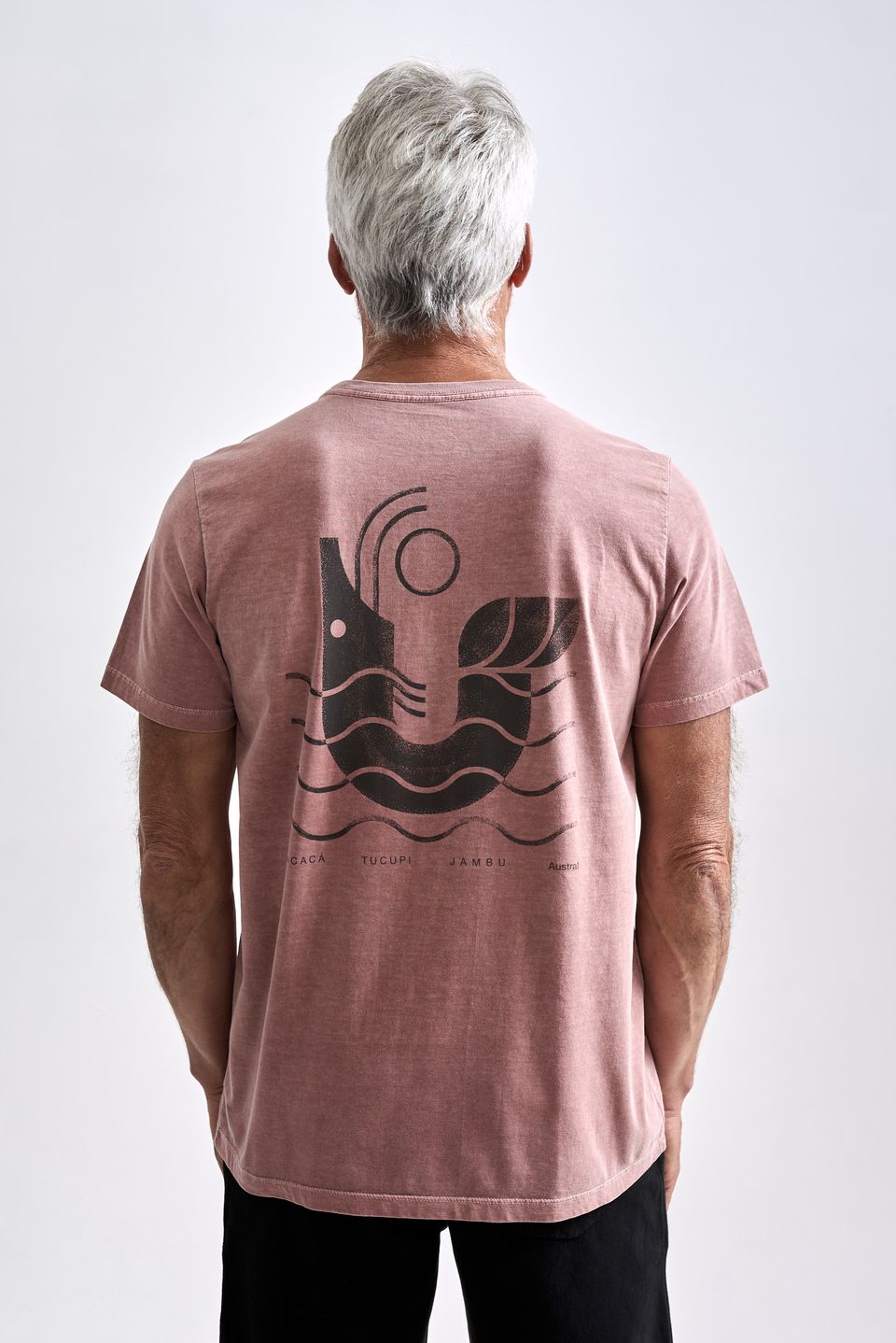 Camiseta Pitú Stone Coral