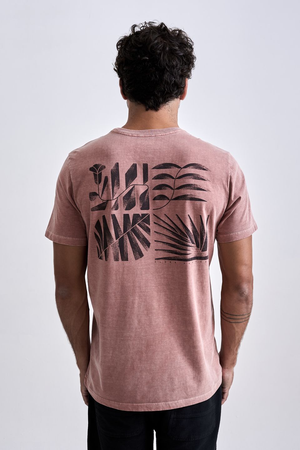 Camiseta Flora Stone Coral
