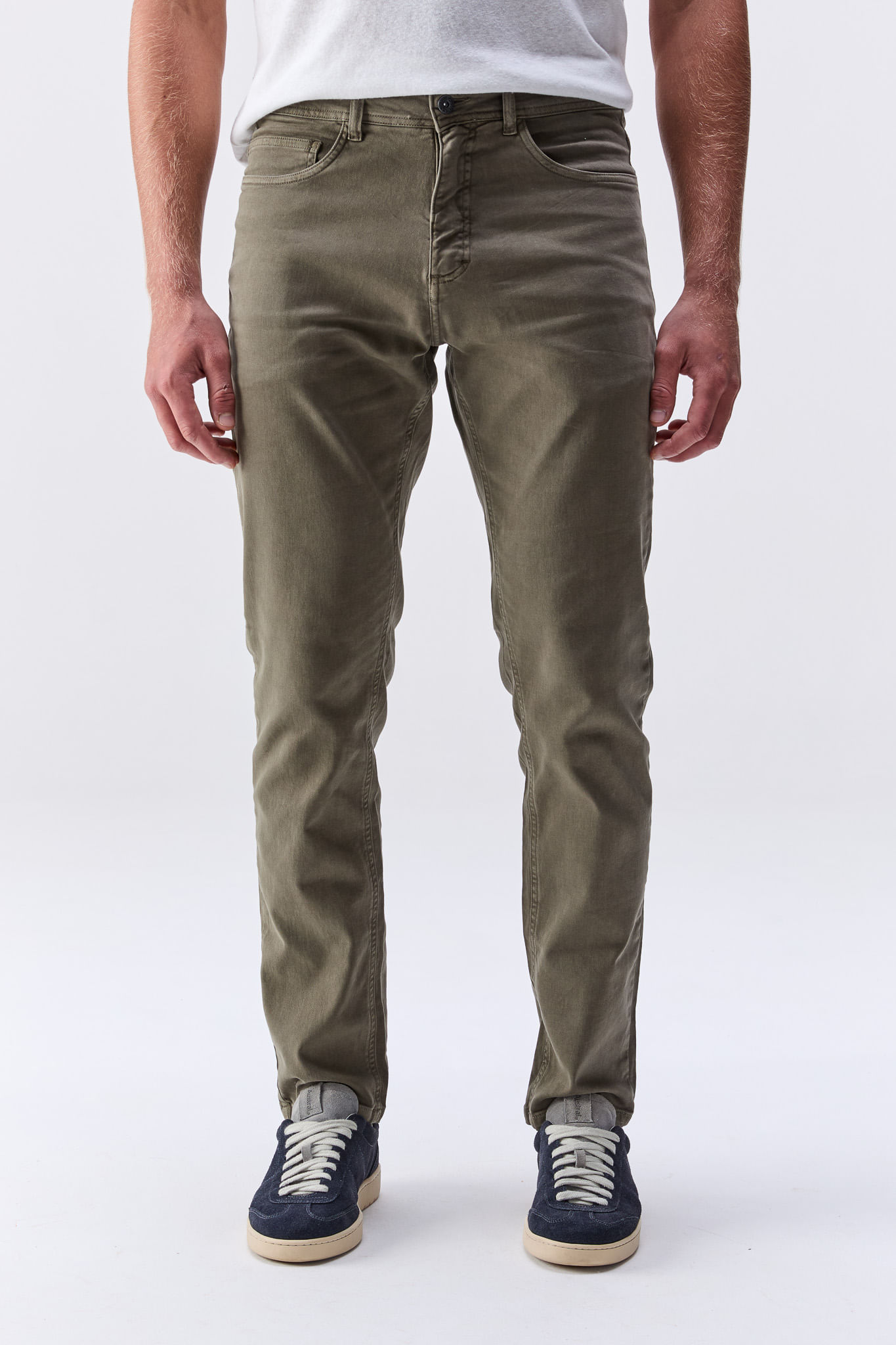Calça 5 Pockets Super Soft Verde — Austral