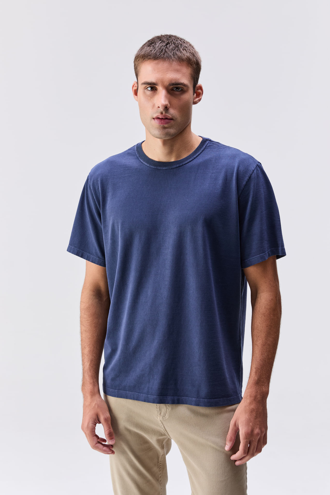 Camiseta Oversized Rugby Stone Preto Old | Austral