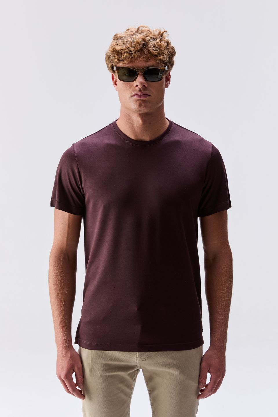 Camiseta Interloque Modal Soft Marrom