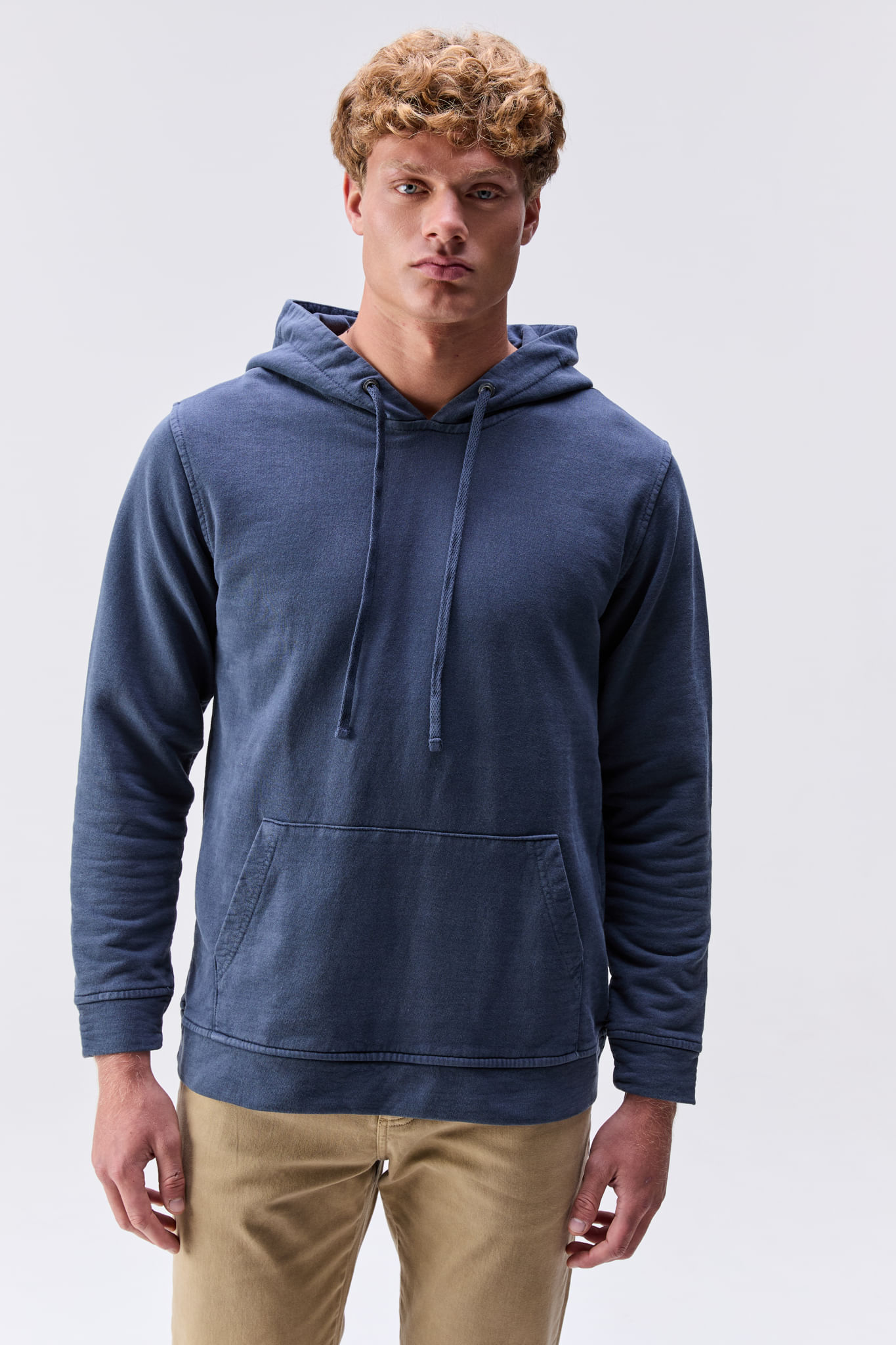 Casaco Moletom Fog Azul Escuro — Austral