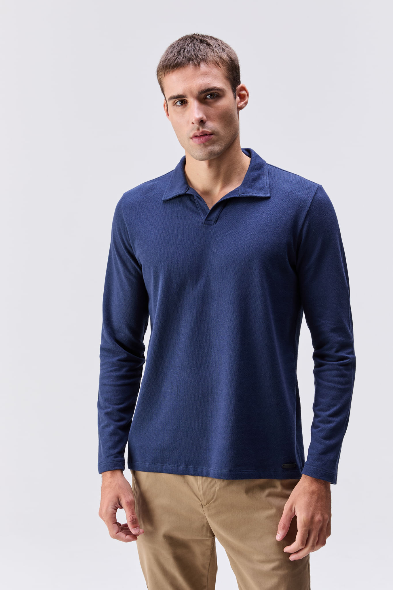 Polo Milford Azul Escuro — Austral