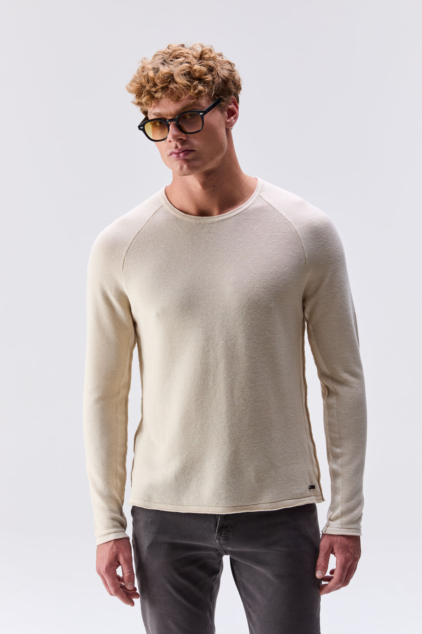 Tricot Careca Meribel Off White — Austral