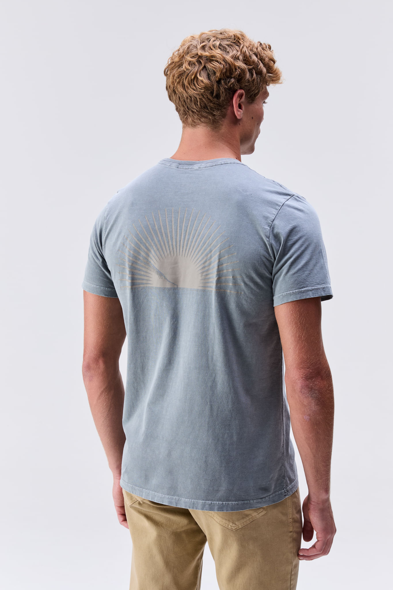 Camiseta Porco Espinho Stone Cinza Claro
