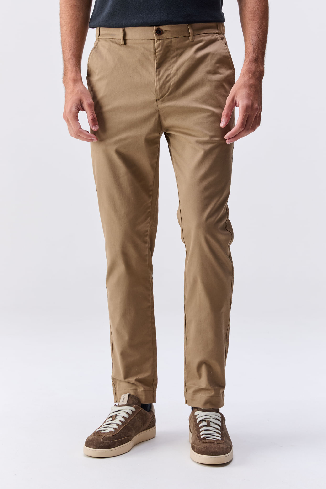 Calça Chino Les Arcs Marrom — Austral