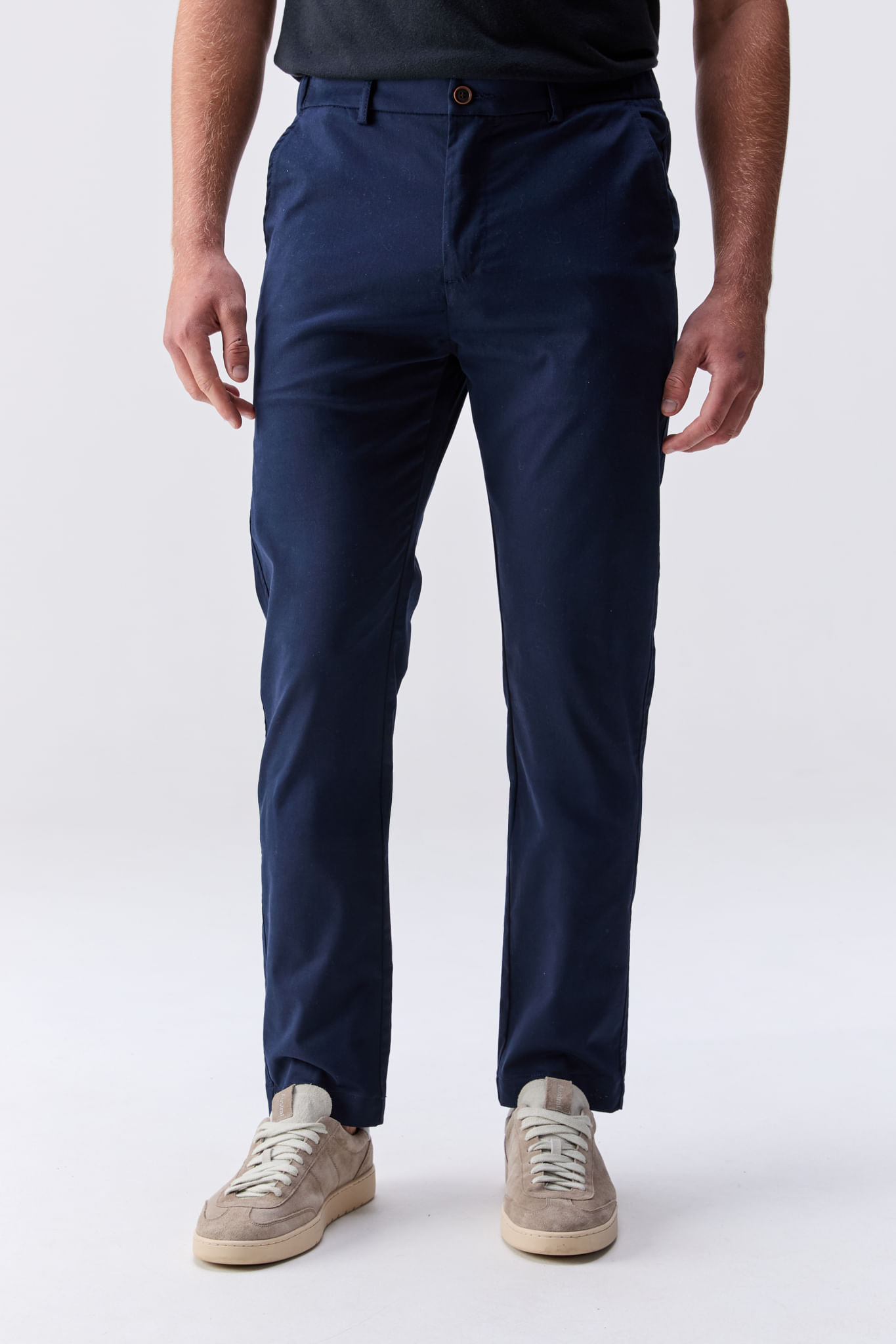 Calça Chino Les Arcs Azul Escuro — Austral