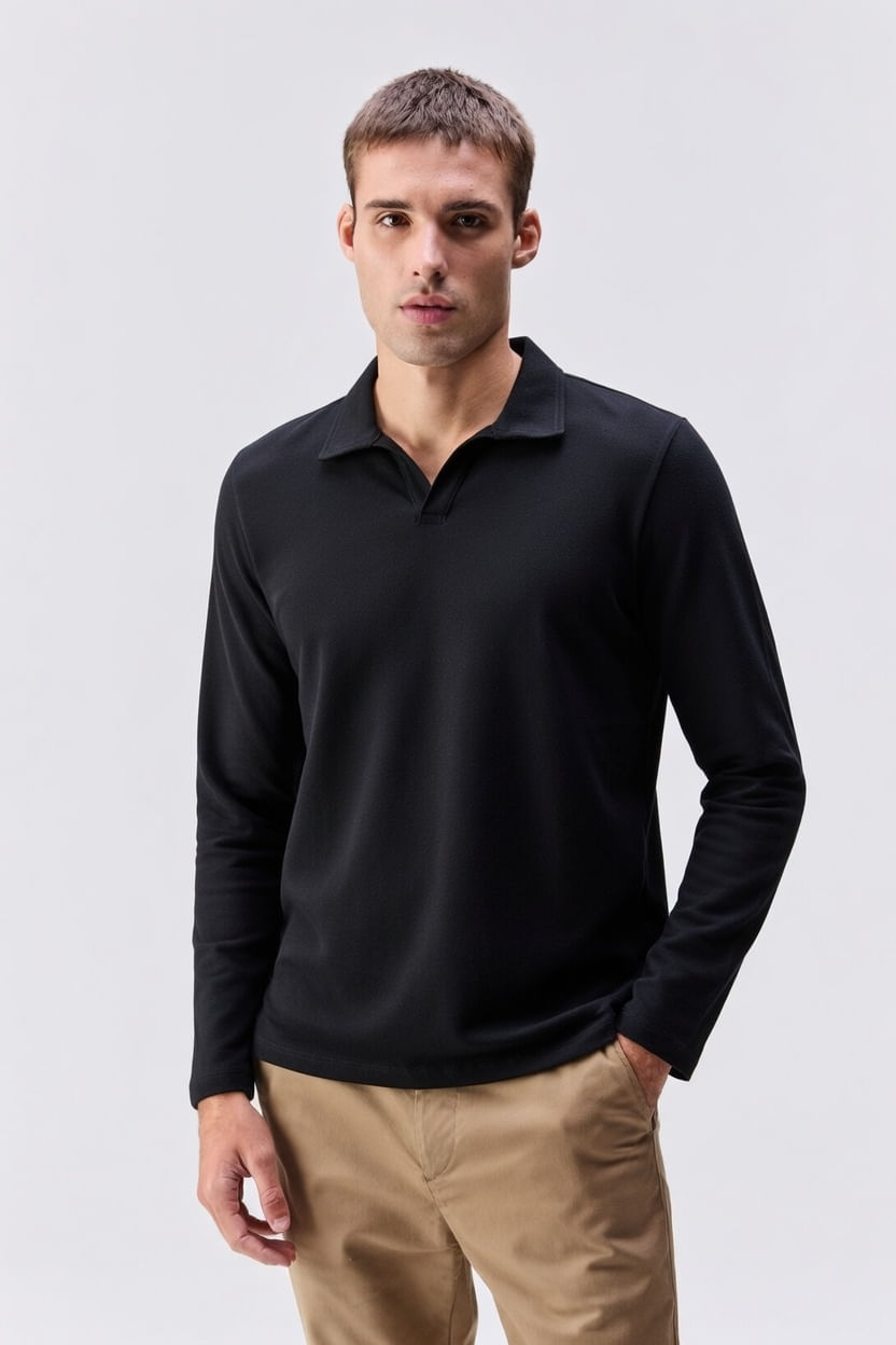 Polo Milford Preto — Austral