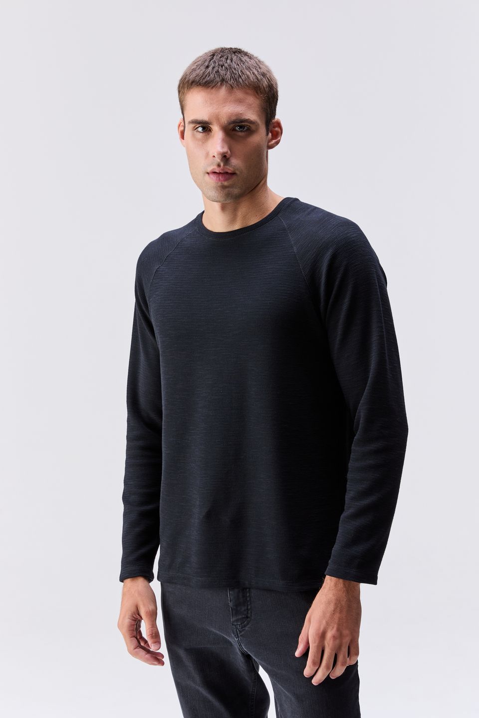 Camiseta Manga Longa Desert Preto