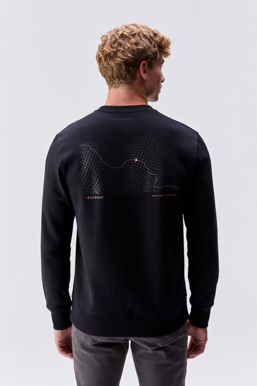 Moletom Careca Trekking Preto — Austral