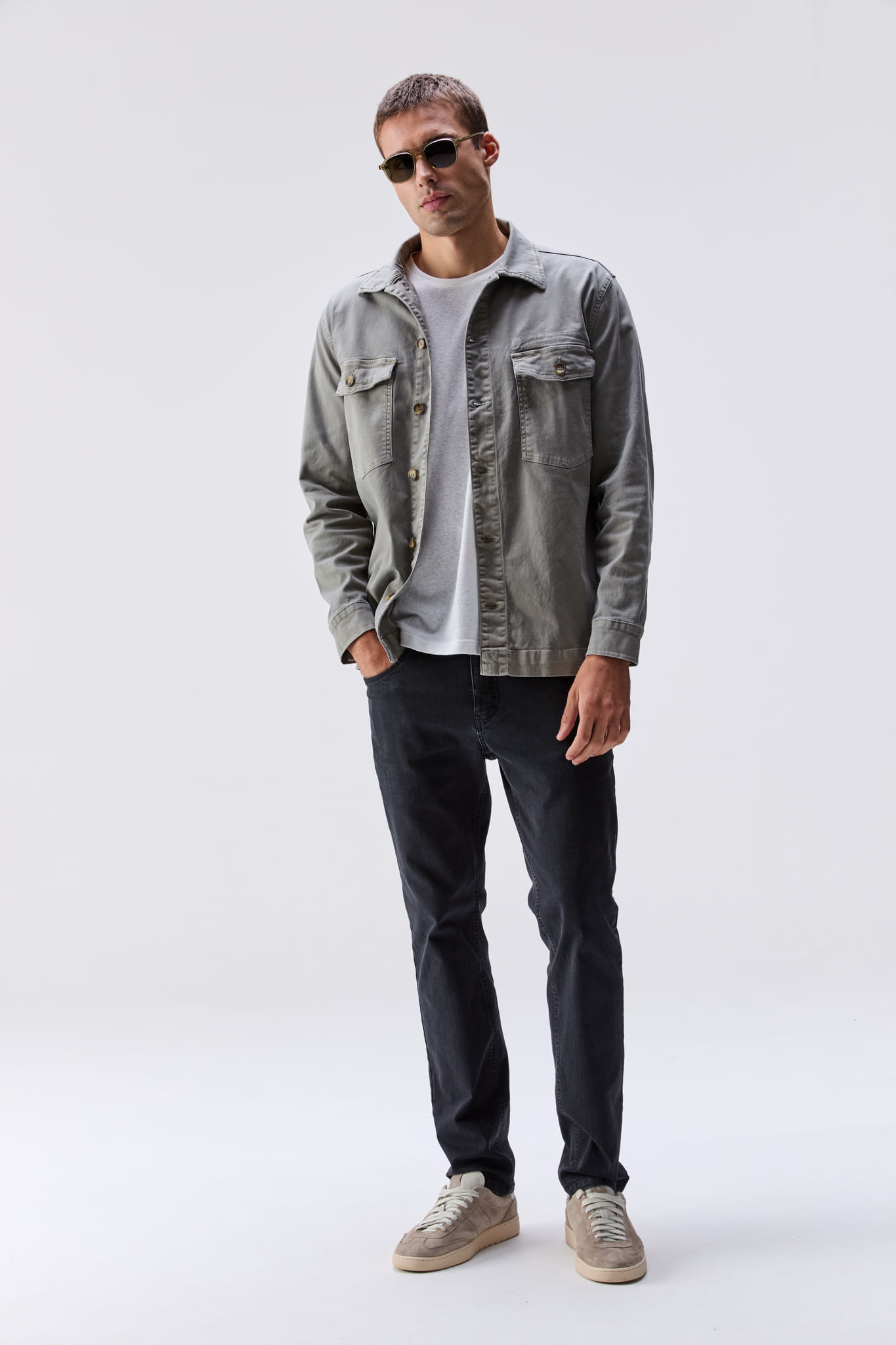 Overshirt Yosemite Cinza Escuro | Austral