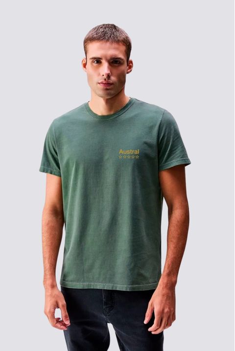 Camiseta Brasil Stone Verde Escuro — Austral