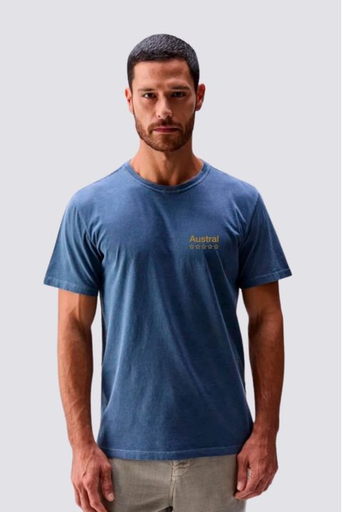 Camiseta Brasil Stone Azul Escuro — Austral